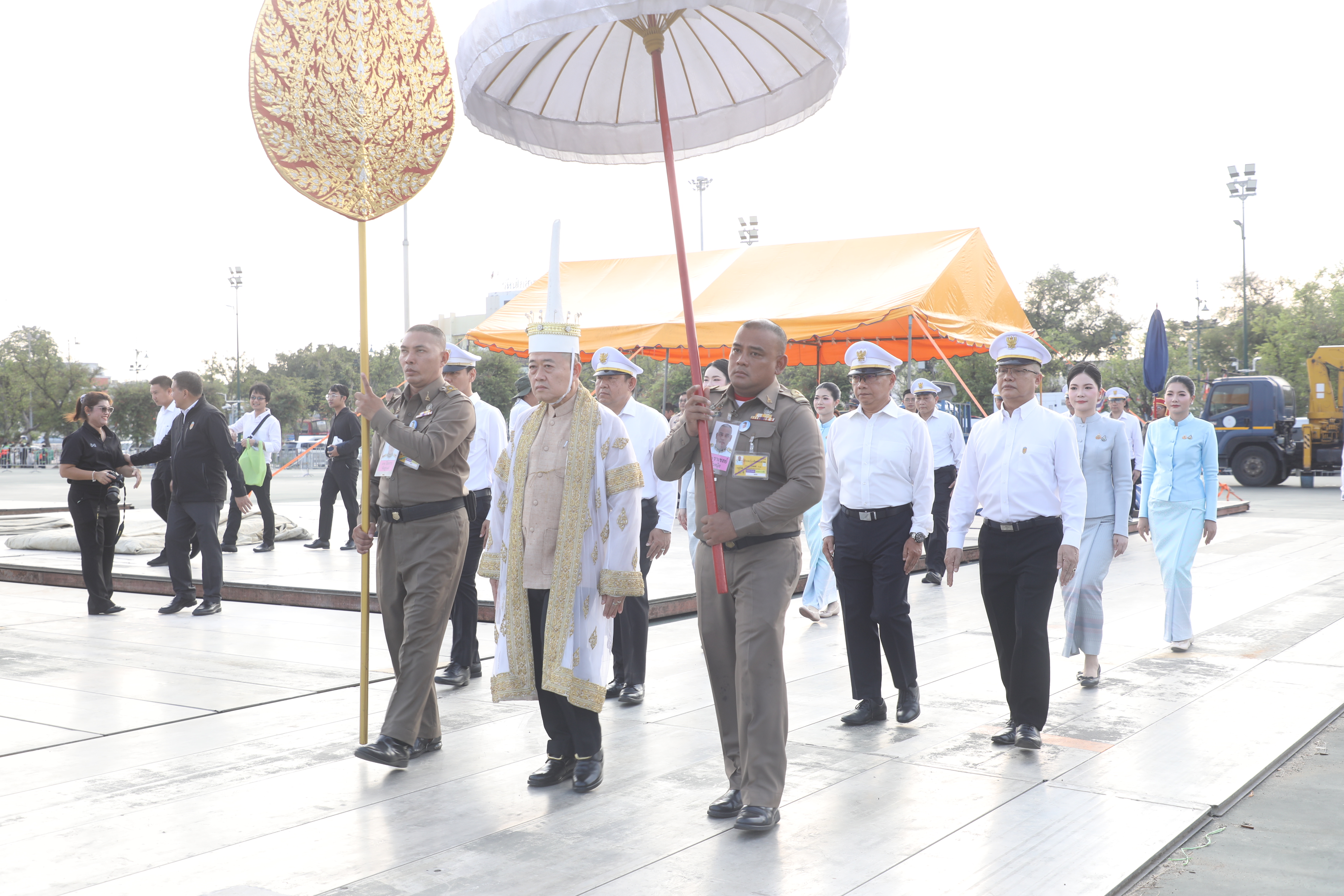 title - ส.ป.ก. ร่วมซ้อมย่อย ครั้งที่ 1 พระราชพิธีพืชมงคลจรดพระนังคัลแรกนาขวัญ ประจำปีพุทธศักราช 2569 